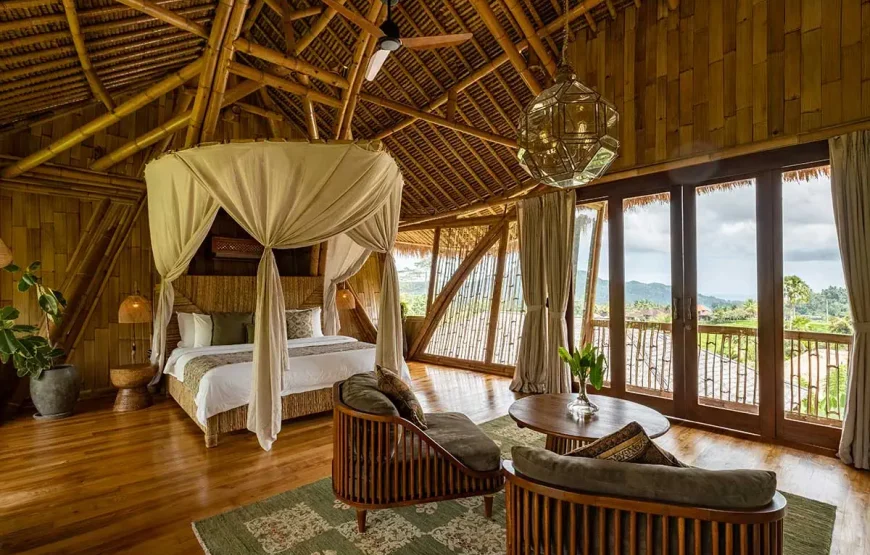 Batari villa private hot tub villa