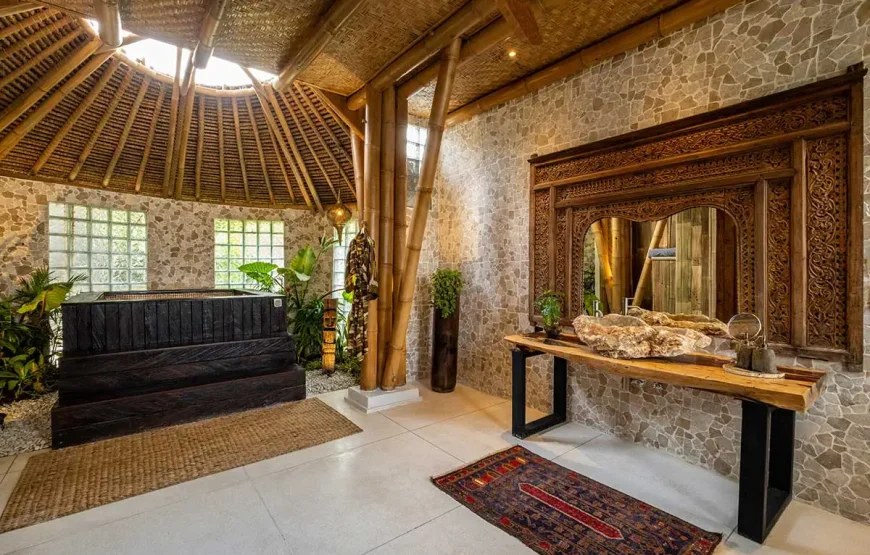 Batari villa private hot tub villa