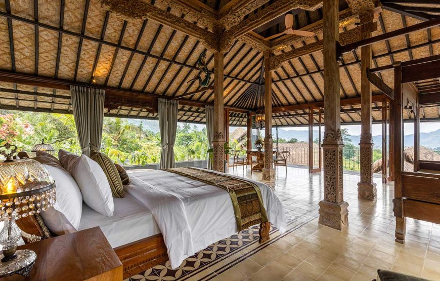 Joglo villa private pool villa