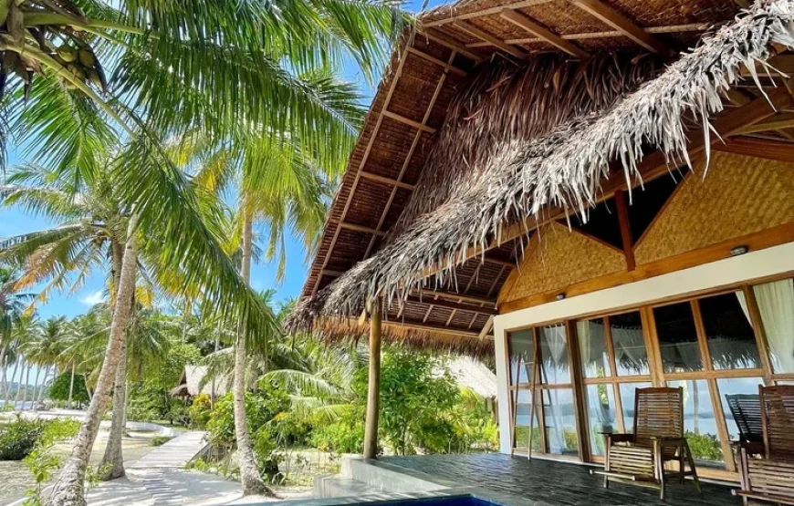 Luxury suite with a private plunge pool