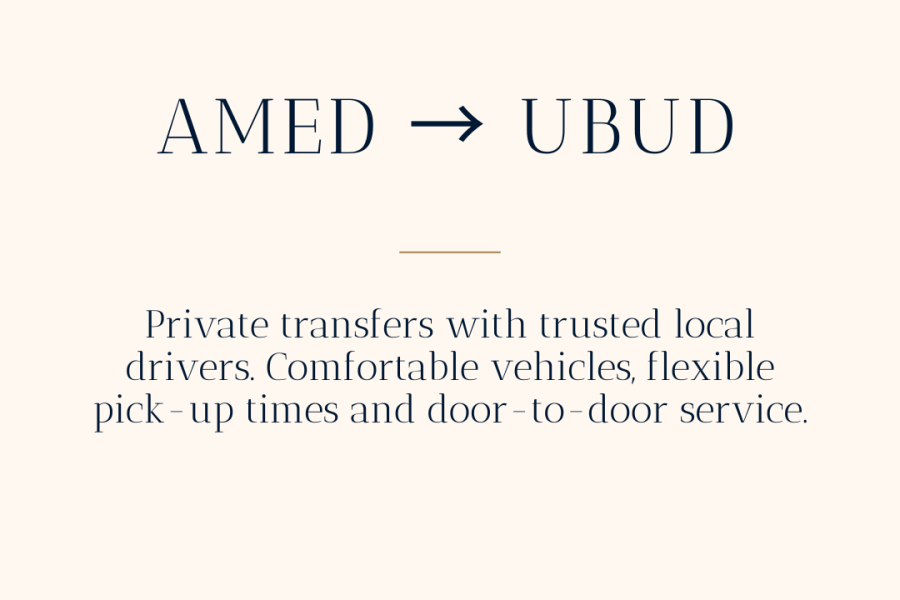 Amed → Ubud